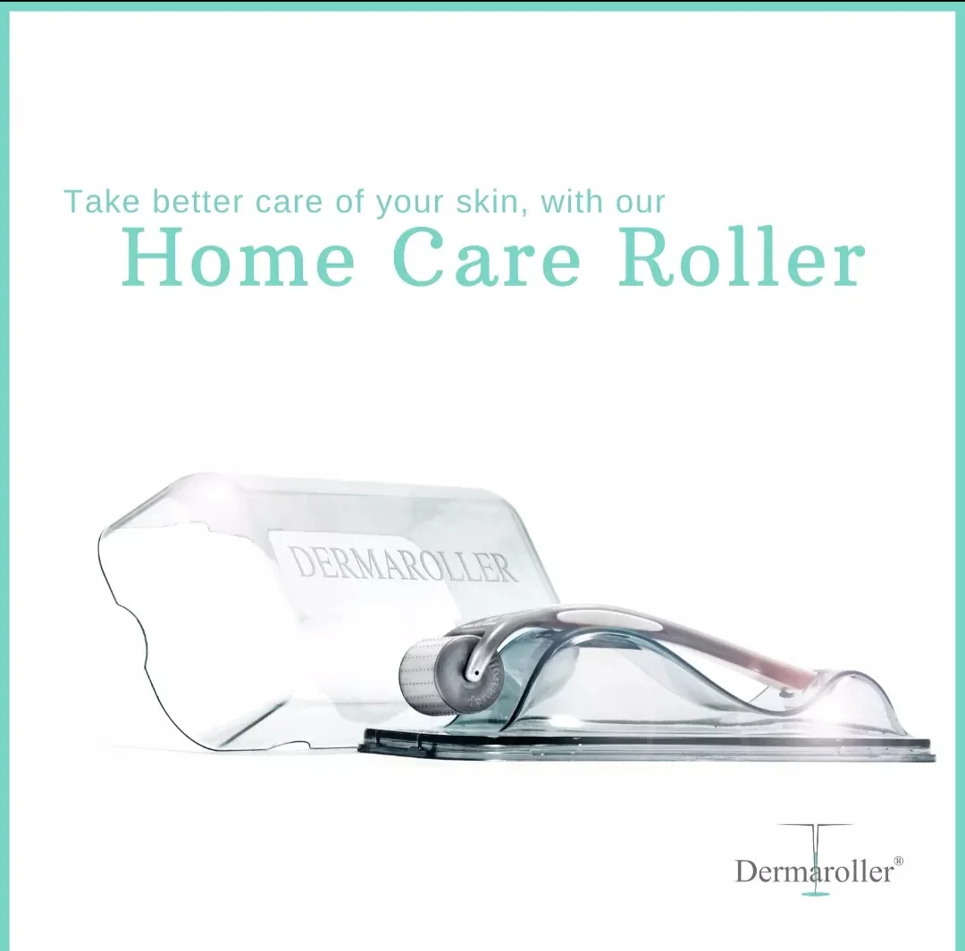 Dermaroller Home Facial Microneedling Device Kit