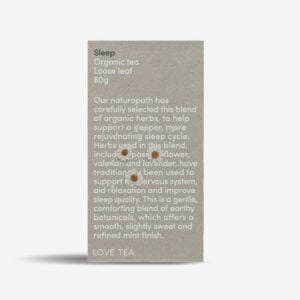 Love Tea Sleep Tea boxed