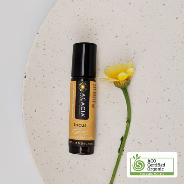 Organic Essential Oil Roll On Focus